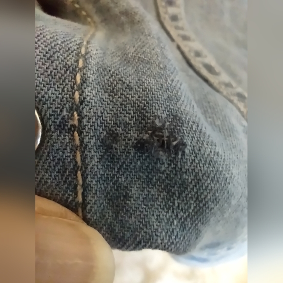 Lone Star, Juniors Sz Med, Lt Weight Cotton Denim Jacket, Snap Front, NWTs - Picture 13 of 15